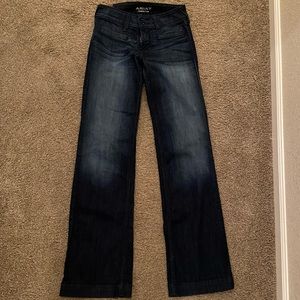 Ariat dark wash trousers-25L